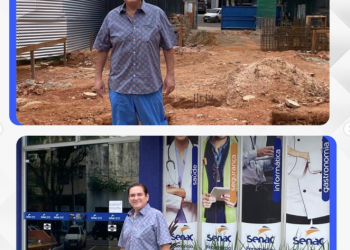 Presidente Raniery Coêlho realiza acompanhamento técnico nas Unidades do Senac em Jaru e Cacoal e acompanha avanço das obras de modernização