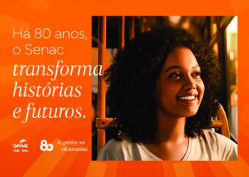 Senac completa 80 anos celebrando o futuro