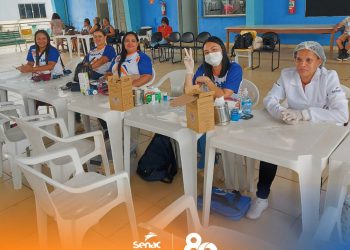 Alunos do Senac realizam ação de promoção à saúde no CCI de Porto Velho